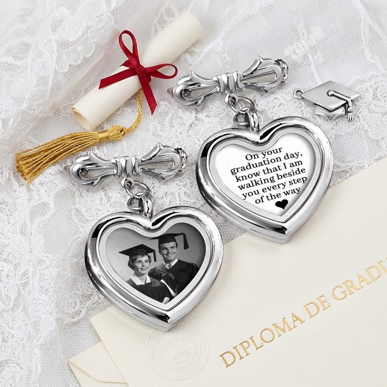 Custom picture lapel pins for memorial use, offering a high-quality and heartfelt gift for grads.