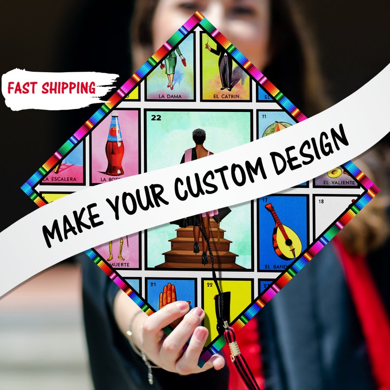 Create Your Own Graduation Cap Topper for the Class of 2026, the ultimate personalized graduation gift.