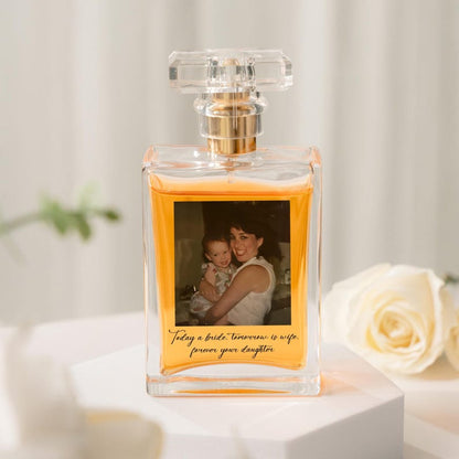 Durable personalized perfume bottle, providing a meaningful way for a mother to cherish memories.