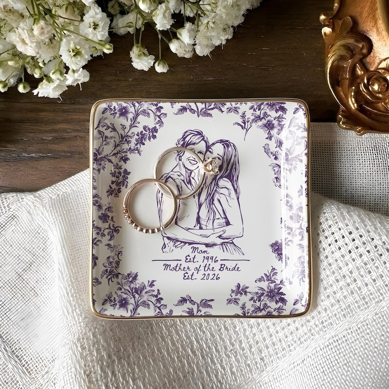 Customized photo jewelry dish for Mother's Day, making it one of the best gift ideas for her in 2026.