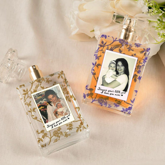 Personalized Photo Perfume Bottle for Mom, a sentimental and high-quality keepsake for Mother's Day 2026.