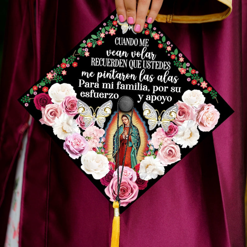 Spanish Graduation Cap Topper