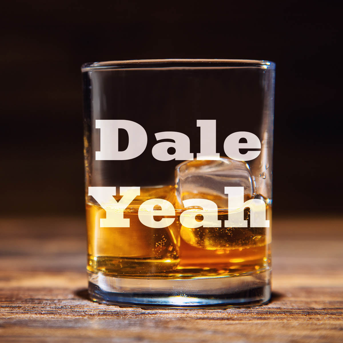 Dale Earnhardt Whiskey Glass