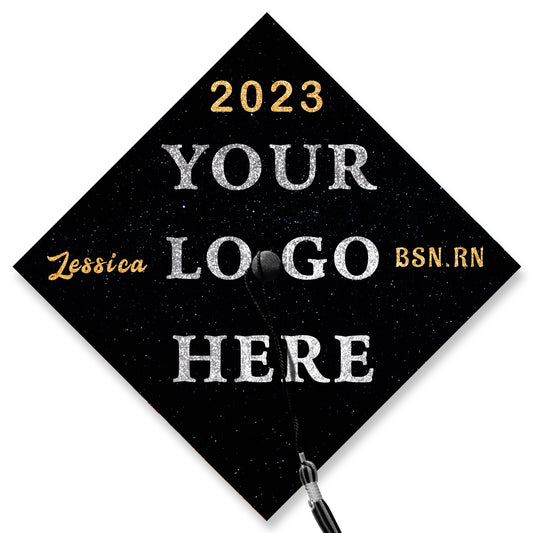 Customized High School University Graduation Cap Topper