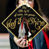 Let It Shine Graduation Cap Topper