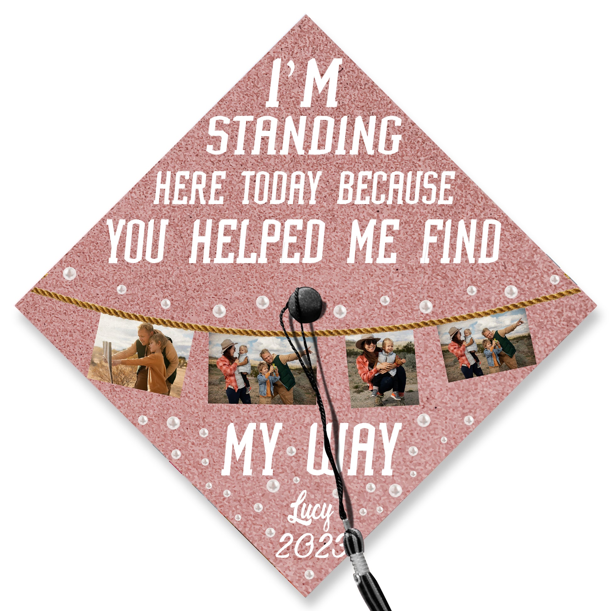 Photo Upload Graduation Cap Topper