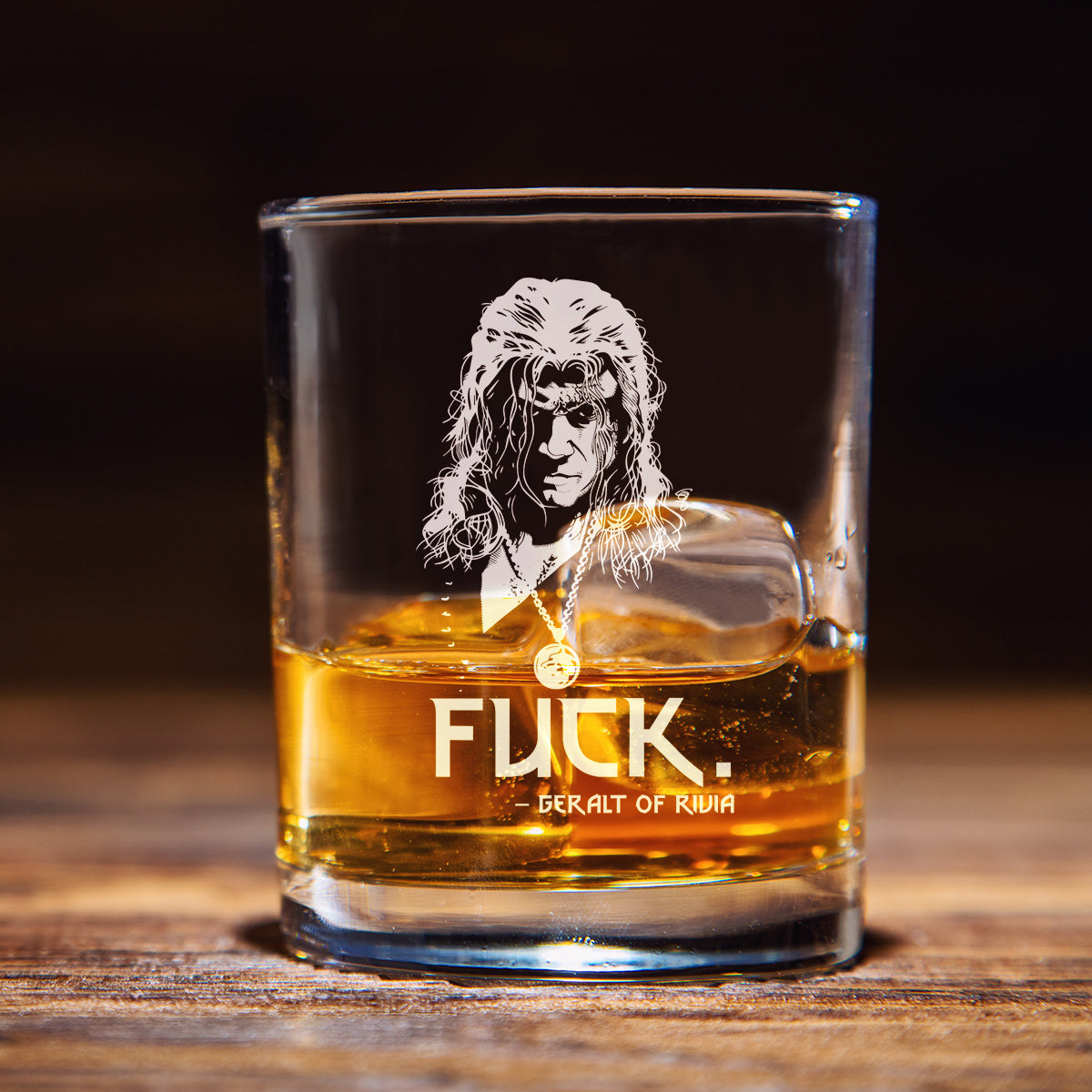 The Witcher Whiskey Glass