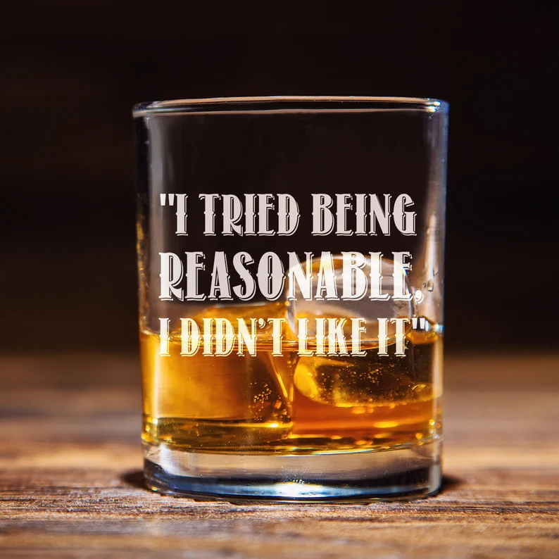 Clint Eastwood Whiskey Glass