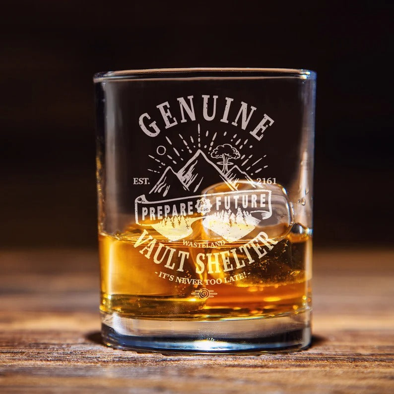 Genuine Vault Shelter Whiskey Glass