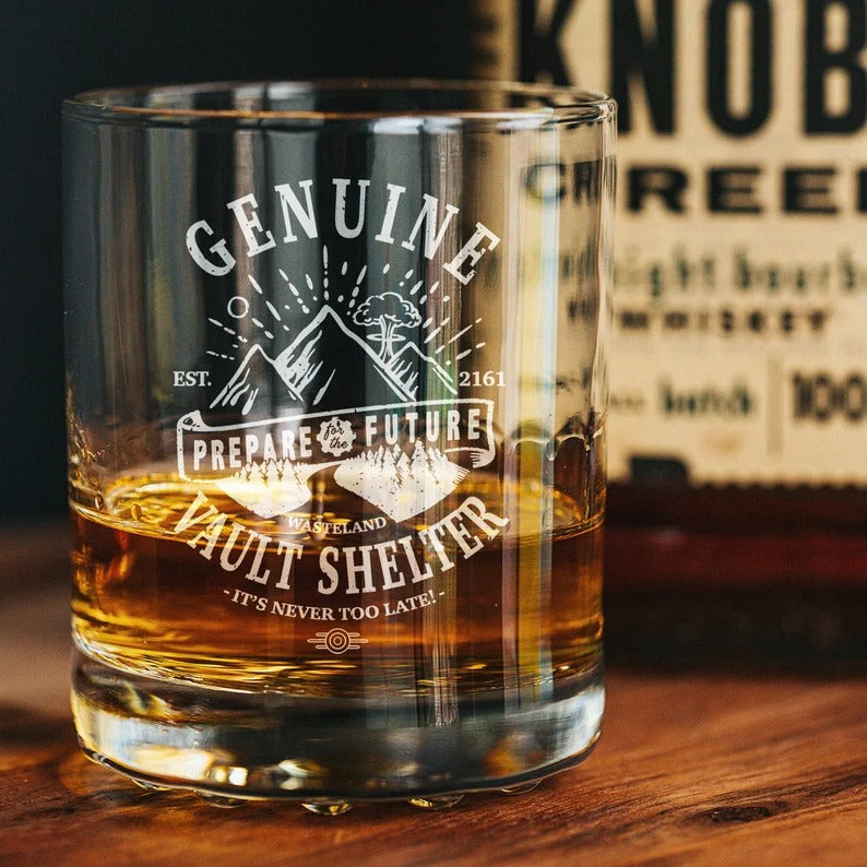 Genuine Vault Shelter Whiskey Glass