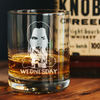 Wednesday Addams Whiskey Glass,