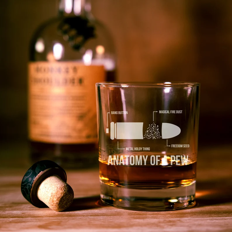 Anatomy of a Pew Whiskey Glass