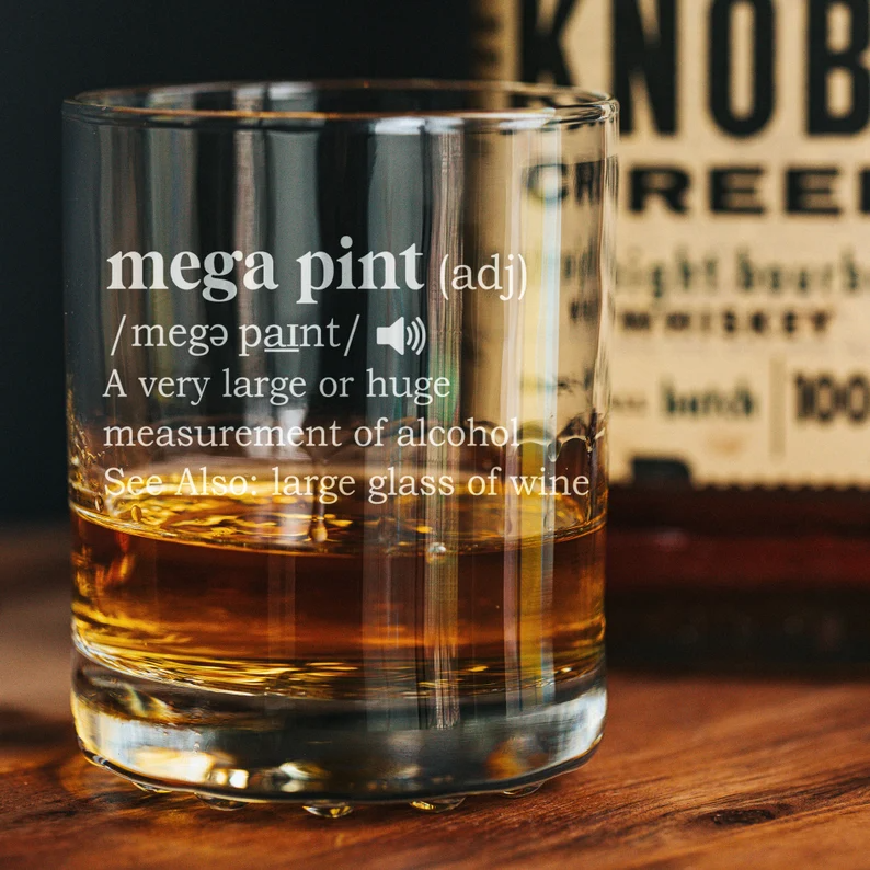 Mega Pint Definition Whiskey Glass