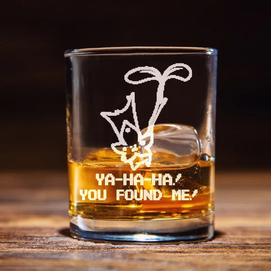 Korok You Found Me Whiskey Glass
