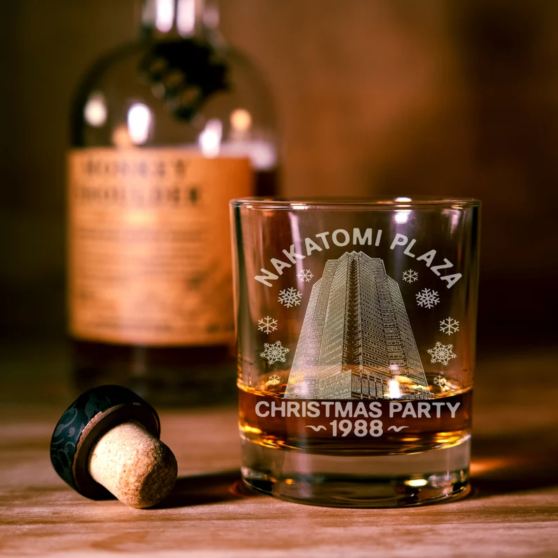 Nakatomi Plaza Whiskey Glass