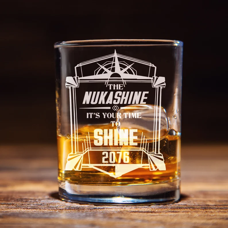 Wasteland Nukashine Whiskey Glass