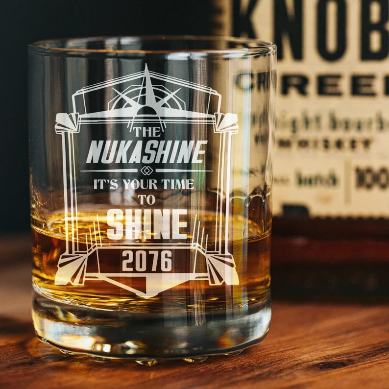 Wasteland Nukashine Whiskey Glass