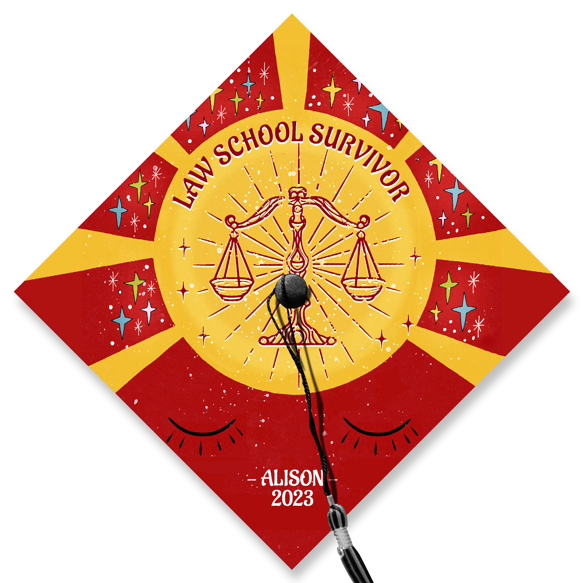 Sublimation graduation cap topper – We Sub'N